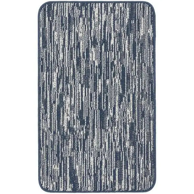 Washable Mat and Runners Abstract Design - 67X100 cm / Blue - Rugs