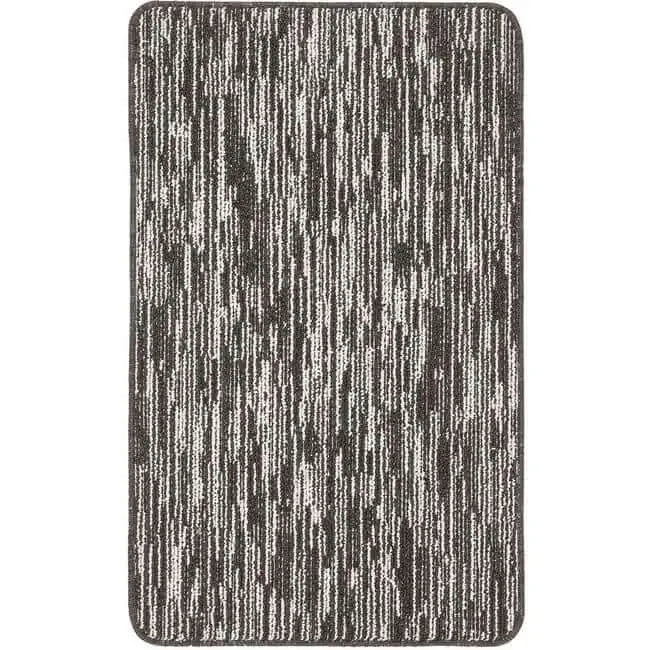 Washable Mat and Runners Abstract Design - 67X100 cm / Dark Grey - Rugs