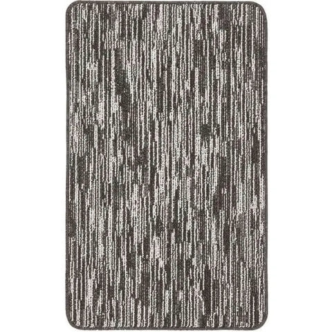 Washable Mat and Runners Abstract Design - 67X100 cm / Dark Grey - Rugs