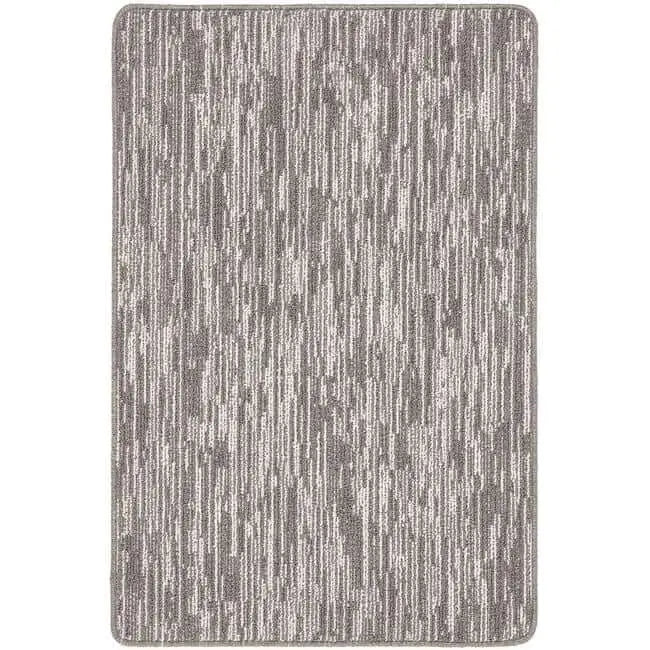 Washable Mat and Runners Abstract Design - 67X100 cm / Grey - Rugs