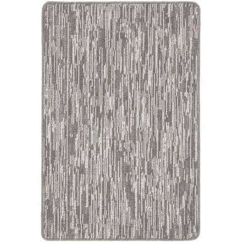 Washable Mat and Runners Abstract Design - 67X100 cm / Grey - Rugs