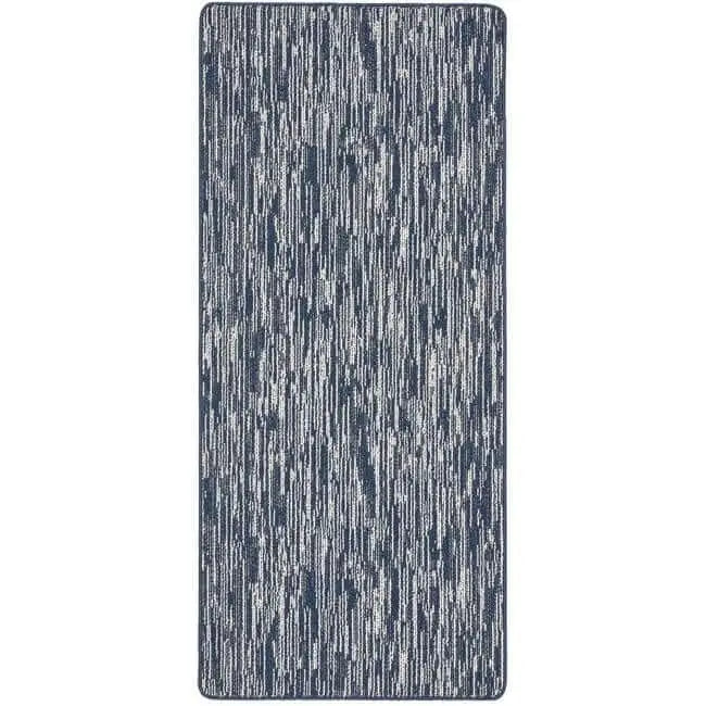 Washable Mat and Runners Abstract Design - 67X150 cm / Blue - Rugs