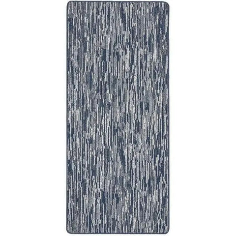 Washable Mat and Runners Abstract Design - 67X150 cm / Blue - Rugs