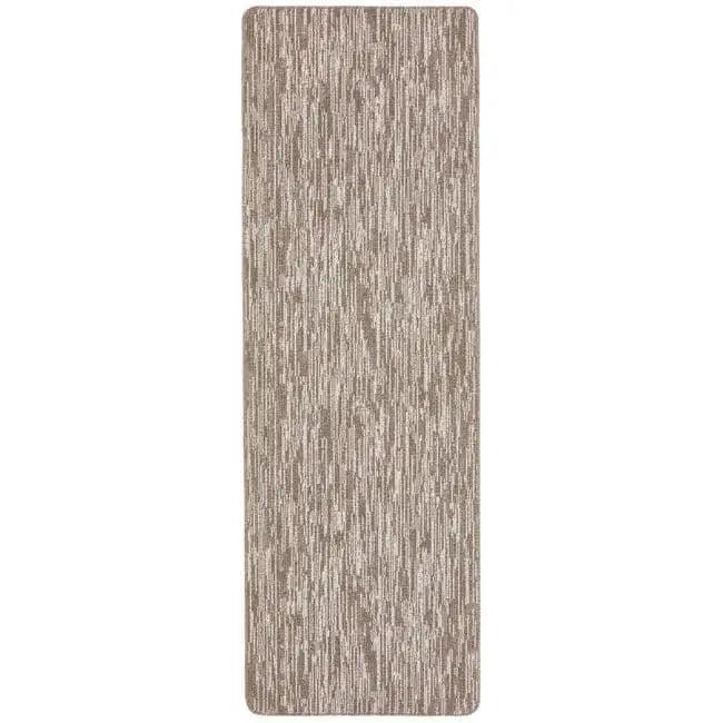 Washable Mat and Runners Abstract Design - 67X200 cm / Beige - Rugs