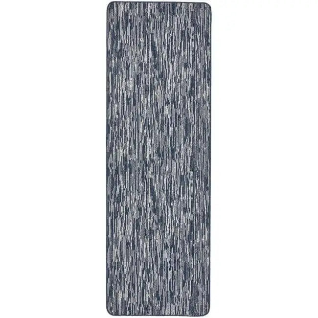 Washable Mat and Runners Abstract Design - 67X200 cm / Blue - Rugs