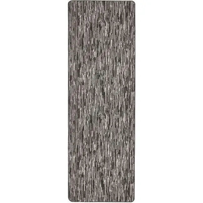 Washable Mat and Runners Abstract Design - 67X200 cm / Dark Grey - Rugs