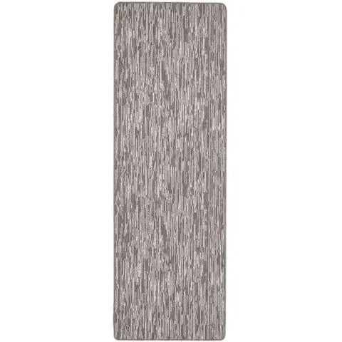 Washable Mat and Runners Abstract Design - 67X200 cm / Grey - Rugs