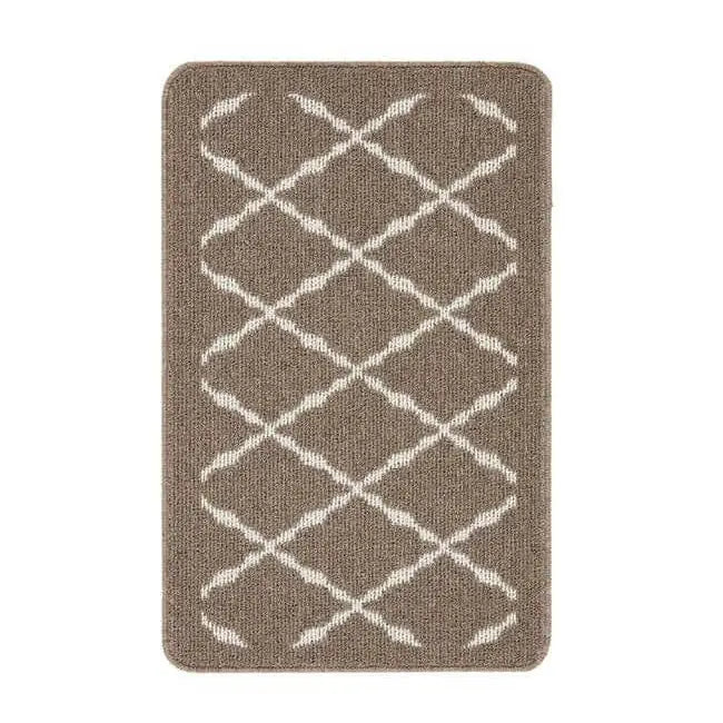 Washable Mat and Runners Diamond - 50X80 cm / Beige - Rugs