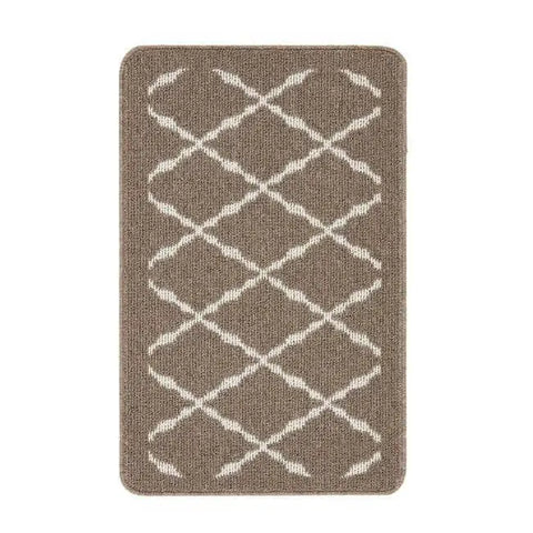 Washable Mat and Runners Diamond - 50X80 cm / Beige - Rugs