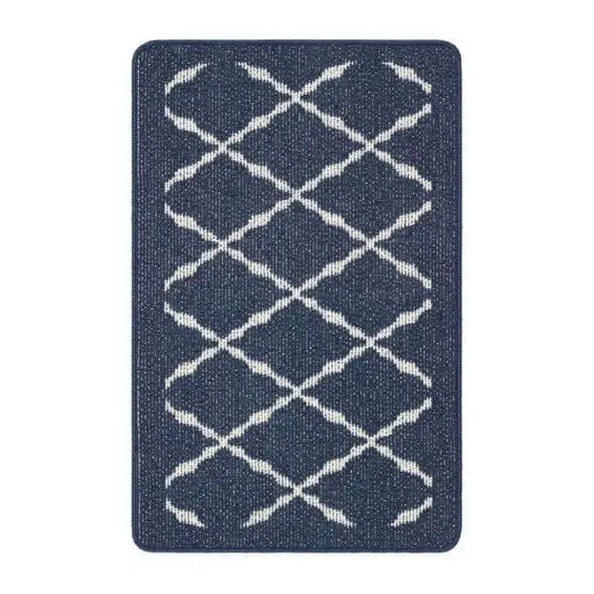 Washable Mat and Runners Diamond - 50X80 cm / Blue - Rugs