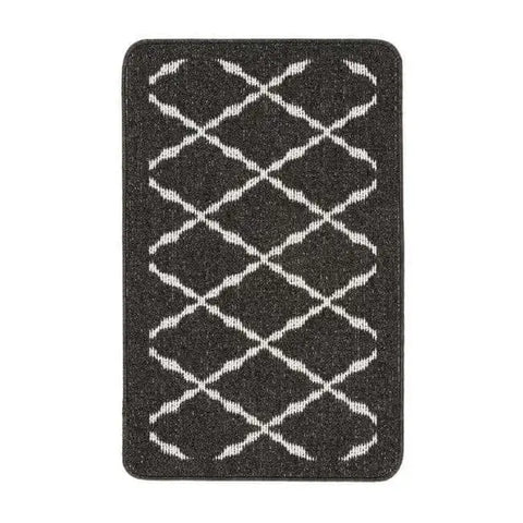 Washable Mat and Runners Diamond - 50X80 cm / Dark Grey - Rugs