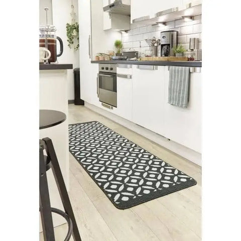 Washable Mat and Runners Geometric Design - Rugs