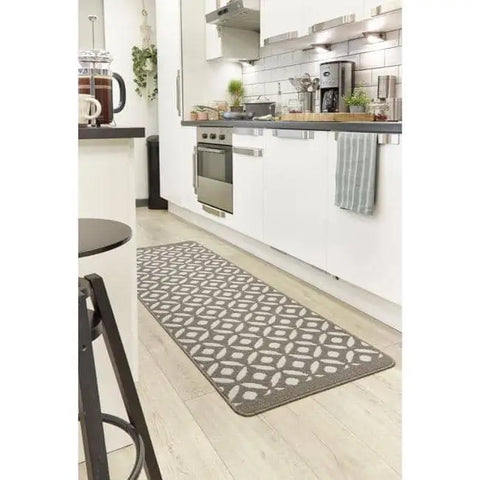 Washable Mat and Runners Geometric Design - Rugs