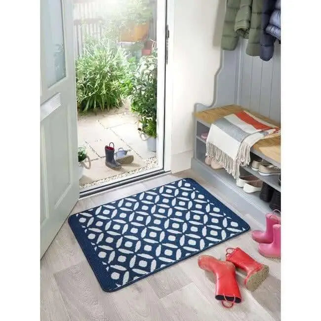Washable Mat and Runners Geometric Design - Rugs