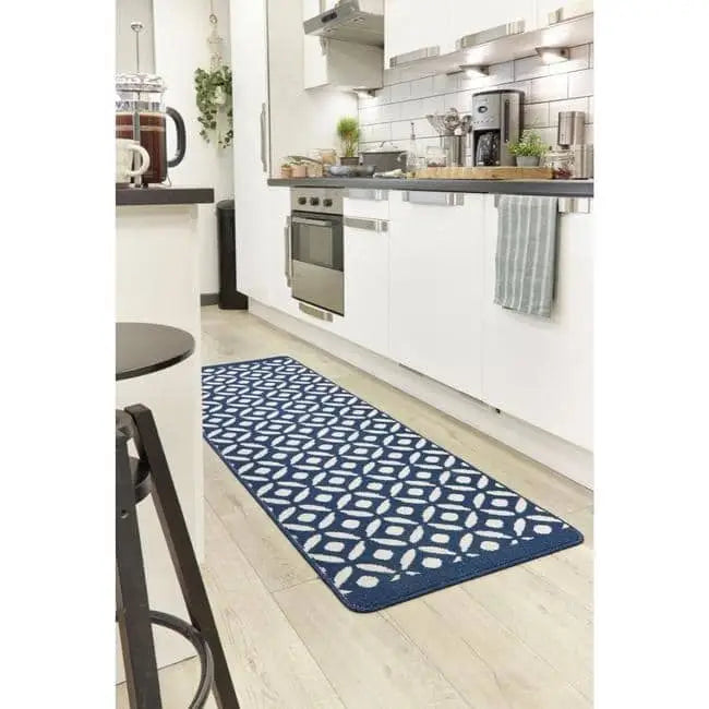 Washable Mat and Runners Geometric Design - Rugs