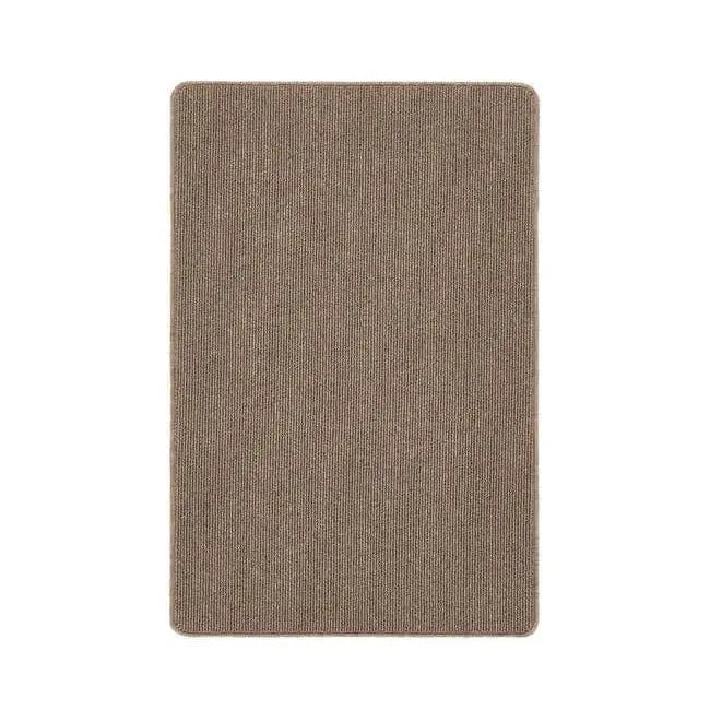 Washable Mat and Runners Plain Design - 50X80 cm / Brown - Rugs