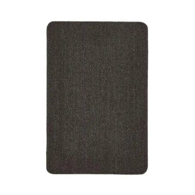 Washable Mat and Runners Plain Design - 50X80 cm / Dark Grey - Rugs