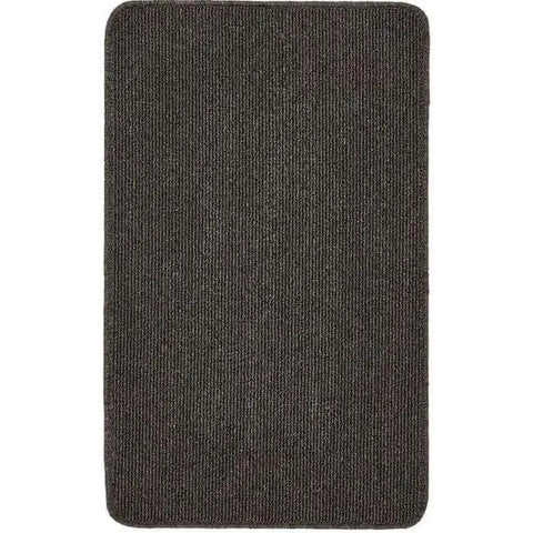 Washable Mat and Runners Plain Design - 67X100 cm / Dark Grey - Rugs