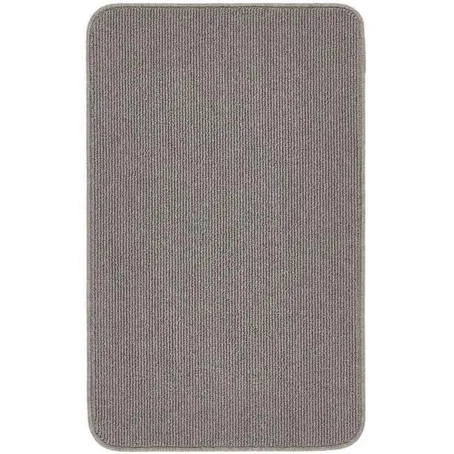 Washable Mat and Runners Plain Design - 67X100 cm / Grey - Rugs