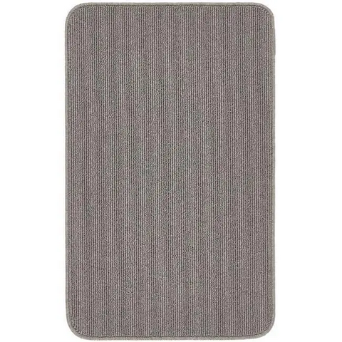 Washable Mat and Runners Plain Design - 67X100 cm / Grey - Rugs