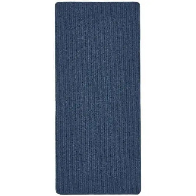 Washable Mat and Runners Plain Design - 67X150 cm / Blue - Rugs