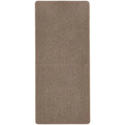 Washable Mat and Runners Plain Design - 67X150 cm / Brown - Rugs