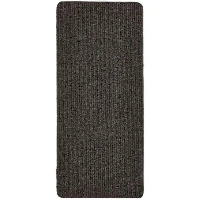 Washable Mat and Runners Plain Design - 67X150 cm / Dark Grey - Rugs