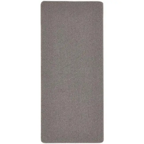 Washable Mat and Runners Plain Design - 67X150 cm / Grey - Rugs