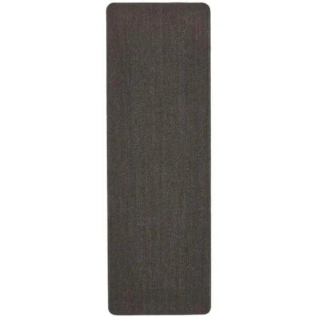 Washable Mat and Runners Plain Design - 67X200 cm / Dark Grey - Rugs