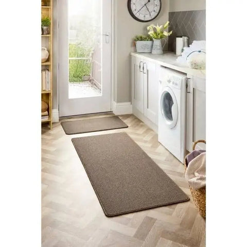 Washable Mat and Runners Plain Design - Rugs
