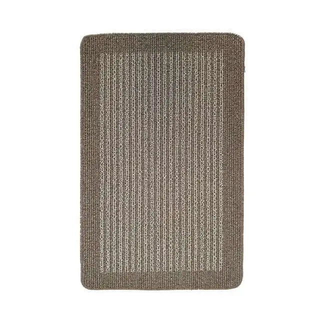 Washable Mat and Runners Stripe Design - 50X80 cm / Beige - Rugs