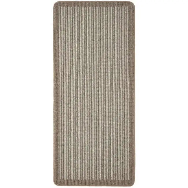 Washable Mat and Runners Stripe Design - 67X150 cm / Beige - Rugs