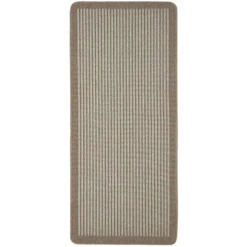 Washable Mat and Runners Stripe Design - 67X150 cm / Beige - Rugs