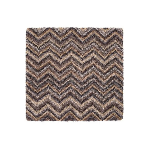 Washable Mat Chevron Design in Multicolour - 50X75 cm - Rugs