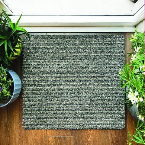Washable Mat Stripe Design in Multicolour - Rugs