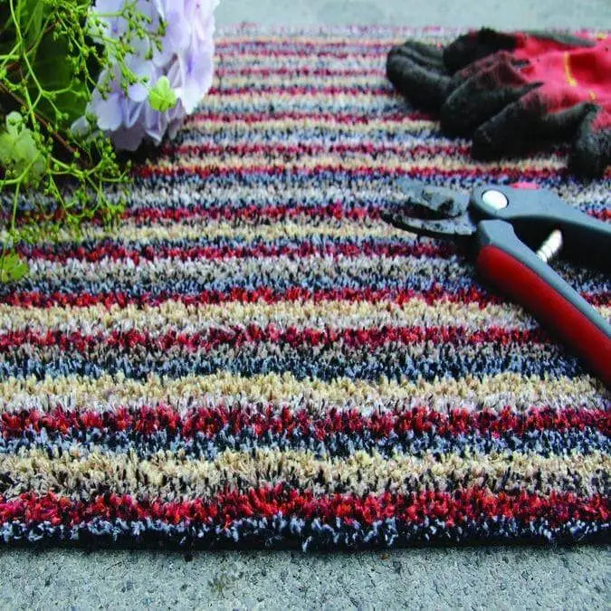 Washable Mat – Striped Design in Multicolour - Rugs