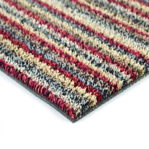 Washable Mat – Striped Design in Multicolour - Rugs