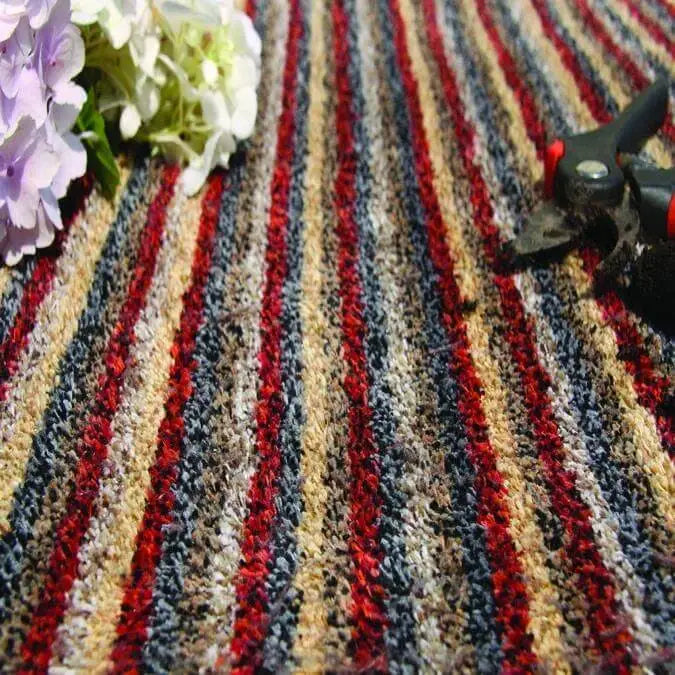 Washable Mat – Striped Design in Multicolour - Rugs