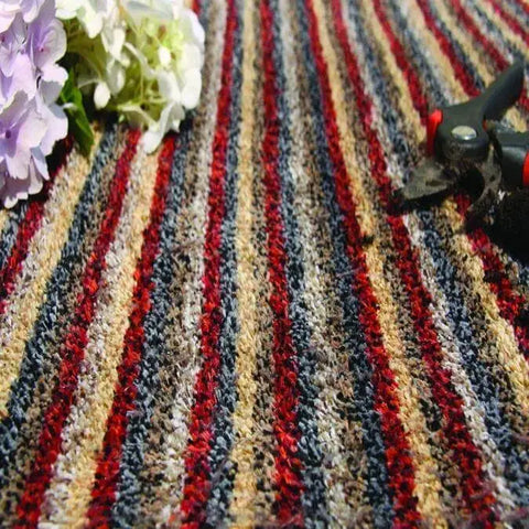 Washable Mat – Striped Design in Multicolour - Rugs