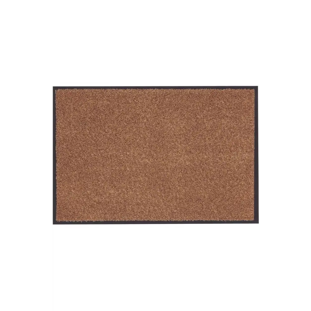 Washable Mat With Border Small Medium | 133 - Caramel / 90X150 cm - Doormat