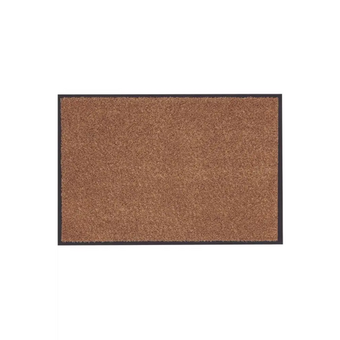 Washable Mat With Border Small Medium | 133 - Caramel / 90X150 cm - Doormat