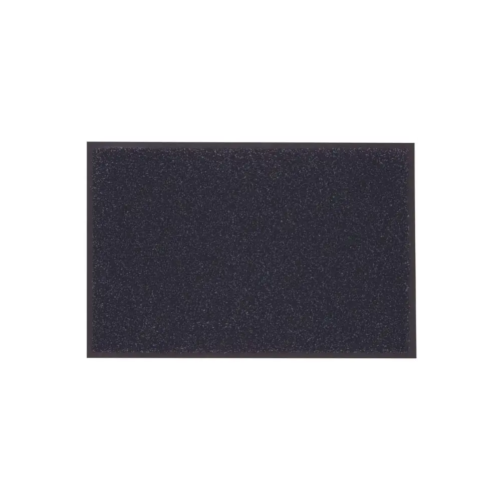 Washable Mat With Border Small Medium | 133 - Charcoal / 90X150 cm - Doormat