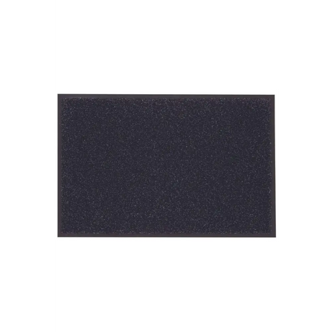 Washable Mat With Border Small Medium | 133 - Charcoal / 90X150 cm - Doormat