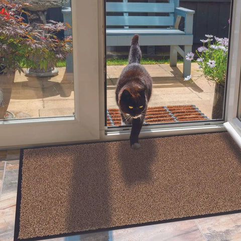 Washable Mat With Border Small Medium | 133 - Doormat