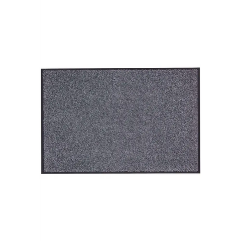 Washable Mat With Border Small Medium | 133 - Grey / 90X150 cm - Doormat