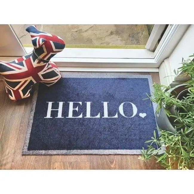 Washable Mats Bordered Design - Doormat