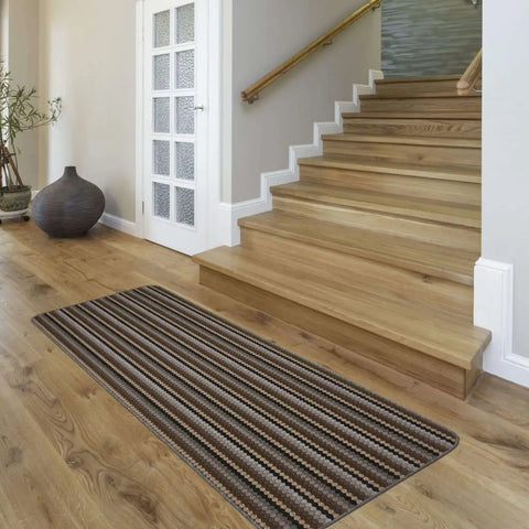 Washable Multicolour Stripe Mats| 111 - Doormat