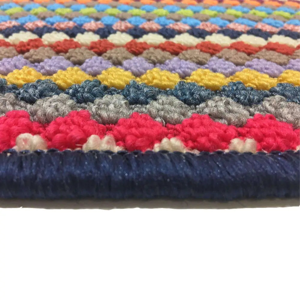 Washable Multicolour Stripe Mats| 111 - Doormat