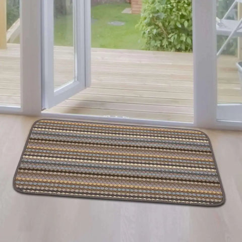 Washable Multicolour Stripe Mats| 111 - Doormat