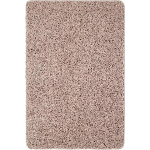 Washable Nude Pink Shaggy Rug - 60X100 cm - Rugs